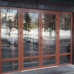 Алюминиевая дверь 900×2300 мм. GFTD50206