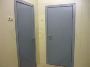 Алюминиевая дверь для санузла и туалета GFTD890