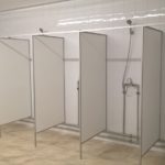 Душевая алюминиевая перегородка GFTD547